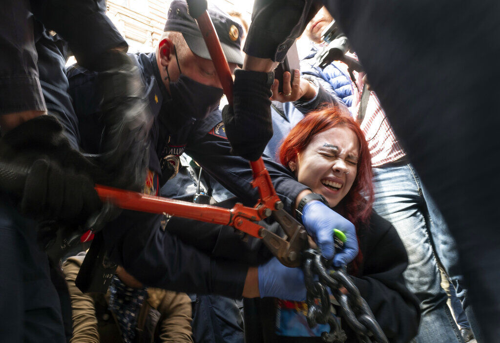 APTOPIX Russia Protest